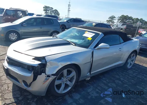 2012 Chevrolet Camaro 2Lt из США, поврежденный, VIN 2G1FC3D37C9102969